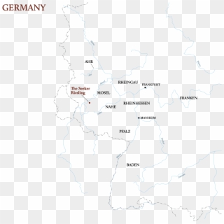 Mosel Nahe Rheingau Rheinhessen Pfalz Baden Franken - Map, HD Png Download