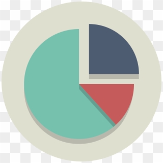 Circle Icons Piechart - Icon Pie Chart Png, Transparent Png