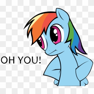 Oh You Rarity Derpy Hooves Mrs - Rainbow Dash Oh You, HD Png Download