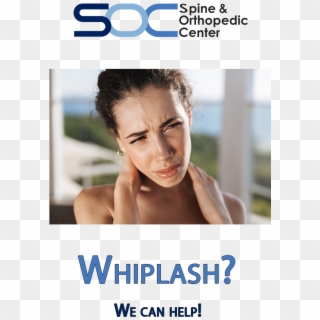 Whiplash Injury Is A Soft Tissue Injury To The Muscles - Flyer, HD Png Download