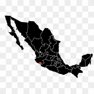 Mexico Mapa Png - Mapa Mexico Editable Powerpoint, Transparent Png