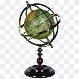 Antique Globe Armillary Sphere Weber Costello 1921 - Terrestrial Armillary Sphere, HD Png Download