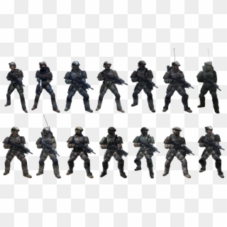 Military Troops Png - Halo Reach Marines Armor, Transparent Png