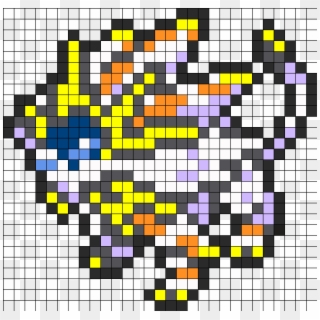 Solgaleo Pokemon Sprite Perler Bead Pattern / Bead - Pixel Art Pokemon Solgaleo, HD Png Download