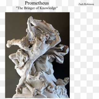 Print - Prometheus Depicted In A Sculpture By Nicolas Sébastien, HD Png Download