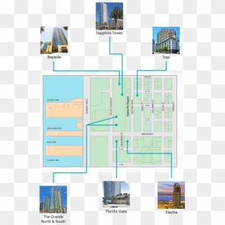 Columbia District Condo Developments - Floor Plan, HD Png Download