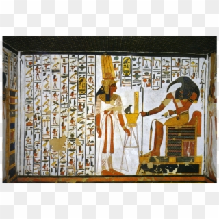Queen Nefertari And Toth - Nefertari Tomb, HD Png Download