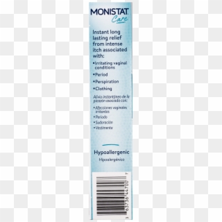 Monistat Care Instant Itch Relief Cream, Maximum Strength, - Cosmetics, HD Png Download