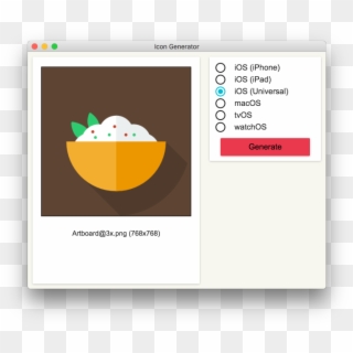 The Result Is The Appicon - Frozen Dessert, HD Png Download