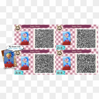 Qr Code Sonic S Face Cutout Standee By One Eco-d7r7t2e - Animal Crossing Qr Codes Marvel, HD Png Download