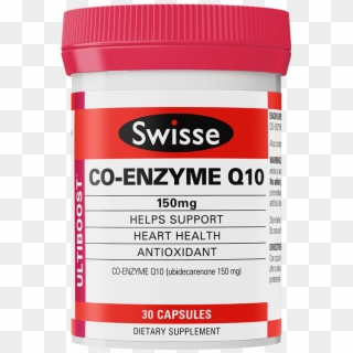 Swisse Ultiboost Co-enzyme Q10 - Swisse Co Enzyme Q10, HD Png Download