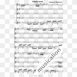 Beethoven, Ludwig Van - Sheet Music, HD Png Download