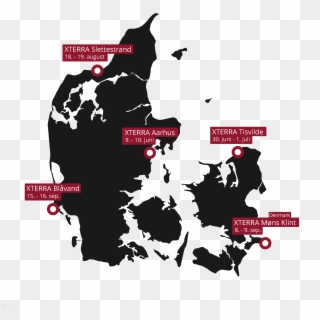 Xterra - Denmark Vector Map, HD Png Download
