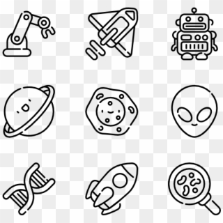 Science Fiction - Skincare Icons, HD Png Download