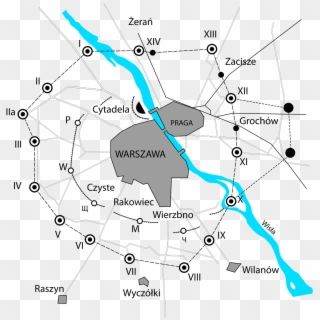 Warsaw Fortress - Map, HD Png Download