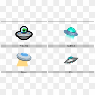 Flying Saucer On Various Operating Systems, HD Png Download