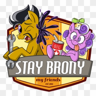 Stay Brony My Friends Is Back After A Brief Hiatus - Cartoon, HD Png Download