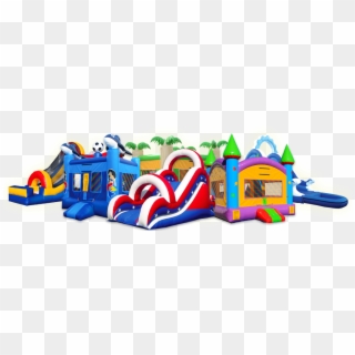 Top Quality Bounce Houses Slides Obstacles For Sale - Bounce Houses For Sale, HD Png Download