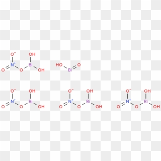 Bismuth Subnitrate Molecular Structure Cas 1304 85 - Lactose Molecule, HD Png Download