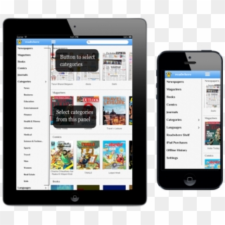 Readwhere App For Ipad, Iphone And Ipod Touch - Abduzeedo, HD Png Download