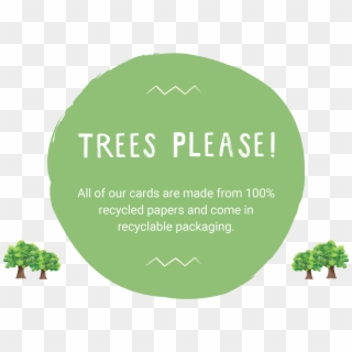 All Of Our Cards Are Made From 100% Recycled Papers - Broccoli, HD Png Download