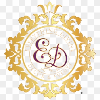 Everything Divine Logo - Best Wedding Monogram Design, HD Png Download