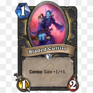 Bladed Cultist Card - Evil Miscreant, HD Png Download