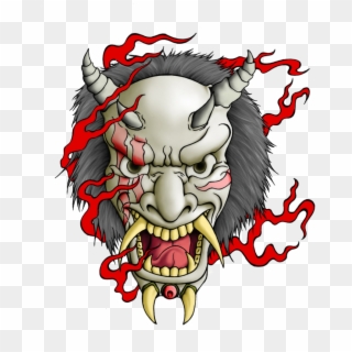 Blog Of Will Owen Female Oni Demon Transparent Png - Oni Mask Png, Png Download