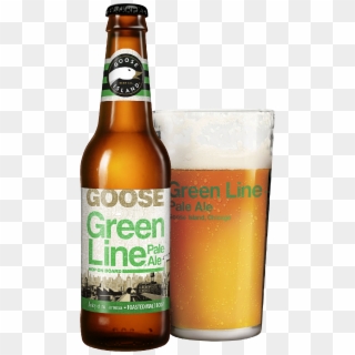 Goose Island Green Line Pale Ale Beer Sampling - Goose Island Green Line, HD Png Download
