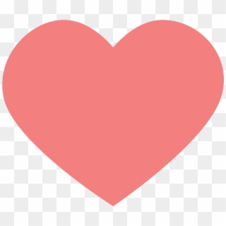 Minimal Heart Png - Pink Heart Icon Transparent Background, Png Download