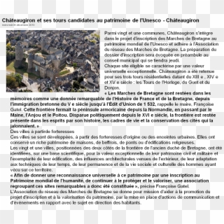 Article Unesco Château De Châteaugiron , Png Download, Transparent Png