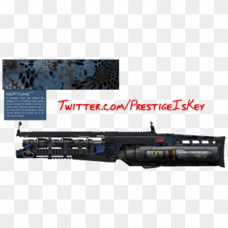 Neptune Skin Png N - Advanced Warfare Plasma Shotgun, Transparent Png