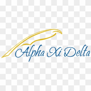 Alpha Xi Delta Letters White Png - Alpha Xi Delta Letterhead, Transparent Png