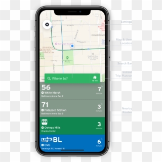 Transit App, HD Png Download
