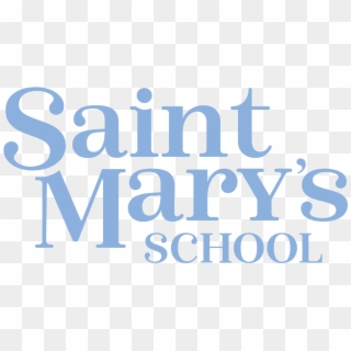 Saint Mary's School Logo - Electric Blue, HD Png Download