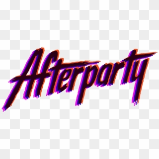 After Party Png - Calligraphy, Transparent Png