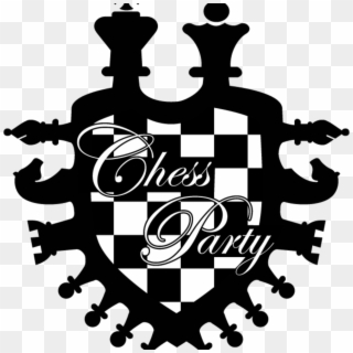 Chess Party Logo - Graphic Design, HD Png Download