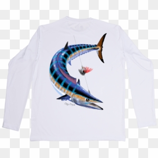 Dry Fit Shirt With Wahoo - Mahi Wahoo Kingfish, HD Png Download