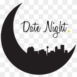 Date Night Png - Date Night Calligraphy, Transparent Png