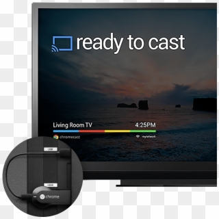 Chromecast Is Google's Apple Tv Like Device That Lets - Chromecast Vlc, HD Png Download
