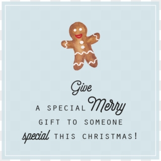 Gift Tags, Christmas, Free, Printable, Blogger, Entrepreneur, - Gingerbread, HD Png Download