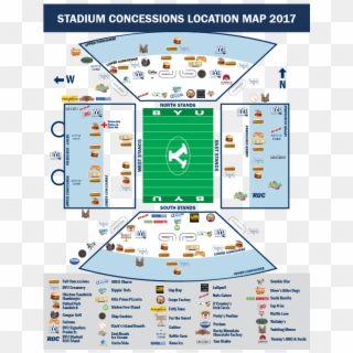 Lavell Edwards Stadium Tickets - Byu Lavell Edwards Stadium Gates, HD Png Download