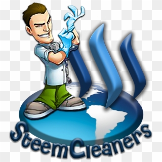 Logo Steemit Clean2 - Cartoon, HD Png Download