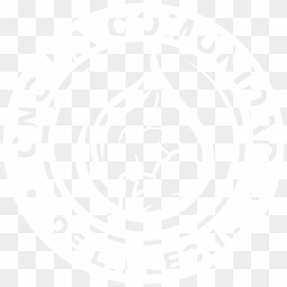Circular Logo White Ong La Comunidad - Santa Barbara Middle School, HD Png Download