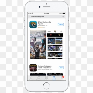 Download The Official Jacksonville Jaguars App - Iphone, HD Png Download