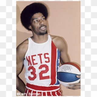 J Was Drafted By The Milwaukee Bucks But Was Traded - Julius Erving With Afro, HD Png Download