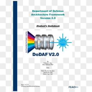 Pdf - Dodaf 2.0, HD Png Download