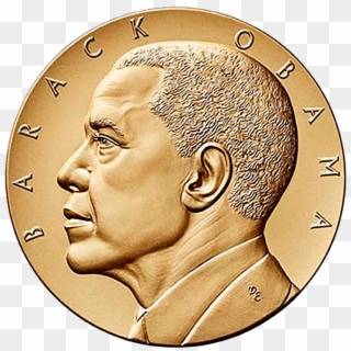 2nd Term Obama - Barack Obama Coin, HD Png Download
