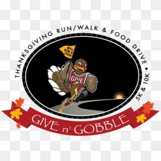 Get Your Run, Walk Or Waddle On It's A Thanksgiving - Illustration, HD Png Download