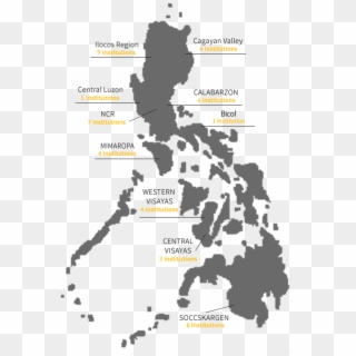 Map Of The Philippines, HD Png Download
